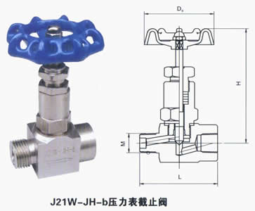 J21W-JH-b压力表截止阀